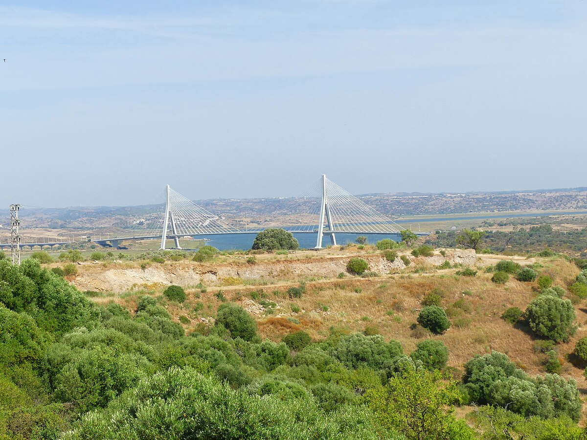 Ayamonte: la frontera con Portugal