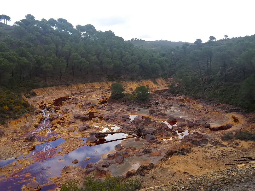 Corta minera de Riotinto